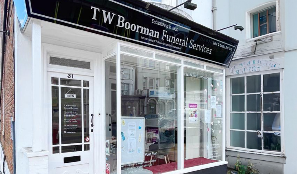 TW Boorman incorporating WF Groombridge funeral services